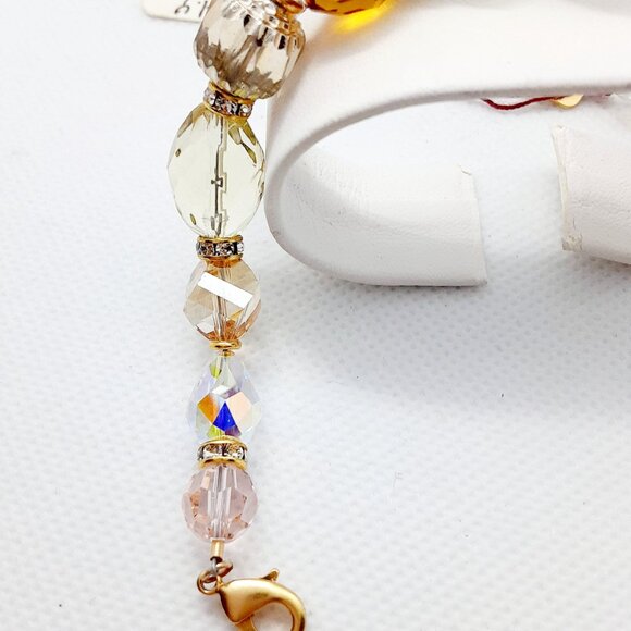 HOST PICK!! NEW Holly Yashi 7 - 7.5 inch faceted beaded bracelet - Picture 7 of 10